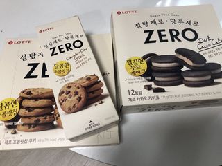 ZERO (초콜릿 칩 쿠키, 카카오 케이크, 후르츠 젤리, 아이스 콜라, 아이스 초코바) — 5점을 준 리뷰어가 2022년 6월 올린 사용 사진