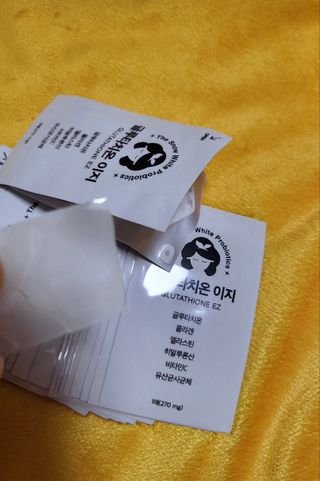 메디포스트 모비타 글루타치온 이지 필름형 30매 — 5점을 준 리뷰어가 2023년 1월 올린 사용 사진