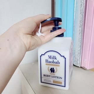 [달리살다] 우리 가족 안심 보습케어, 밀크바오밥의 패밀리 바디로션 — 5점을 준 리뷰어가 2021년 3월 올린 사용 사진