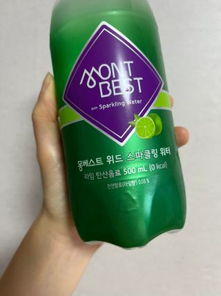 몽베스트 Montbest with Sparkling water Lime20병 — 5점을 준 리뷰어가 2022년 7월 올린 사용 사진