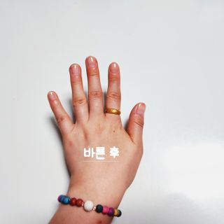 젤리핏 피치리페어 10ml 피치 컬러영양제 효과있는 손톱강화제 — 5점을 준 리뷰어가 2022년 7월 올린 사용 사진