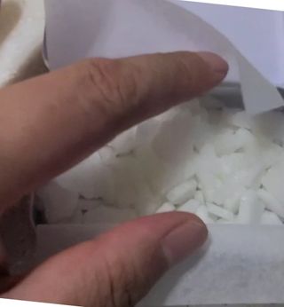 [아이스칩스] 무설탕 비건 자일리톨 캔디 7종 2개기준 — 5점을 준 리뷰어가 2021년 7월 올린 사용 사진