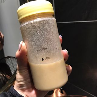 프로티원 단백질쉐이크 곡물맛 2주분 1통+보틀 — 5점을 준 리뷰어가 2021년 4월 올린 사용 사진