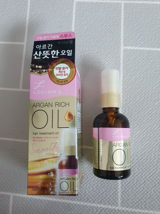 [루시도엘] 썸머 헤어 케어는 핑크 오일로 시작 — 5점을 준 리뷰어가 2021년 5월 올린 사용 사진
