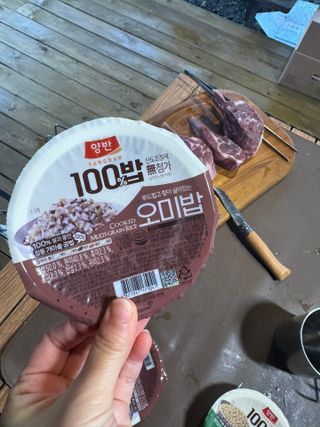 [구매평]양반 동원 양반 100밥 오미밥, 130g, 12개 — 4.5점을 준 리뷰어가 2025년 5월 올린 사용 사진