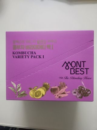 [몽베스트] 위드더 블랜딩 하우스 콤부차 _ 버라이어티팩 — 5점을 준 리뷰어가 2024년 3월 올린 사용 사진
