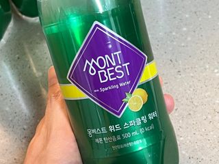 몽베스트 Montbest with Sparkling water Lemon OR Lime 20병(랜덤) — 5점을 준 리뷰어가 2022년 9월 올린 사용 사진