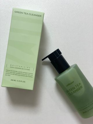 프리마인 메이크업과 들뜨는 각질까지 한방에 깐달걀로! 순하기까지한 셀베이스 그린티클렌저(200ml) — 5점을 준 리뷰어가 2023년 5월 올린 사용 사진