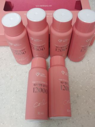 랩앤뷰티 메가 벨벳 콜라겐 12000 — 5점을 준 리뷰어가 2021년 5월 올린 사용 사진