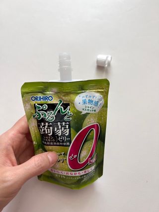 ORIHIRO 오리히로 곤약젤리 제로칼로리 130g 4종 4팩(맛별로 1팩씩) — 5점을 준 리뷰어가 2023년 3월 올린 사용 사진