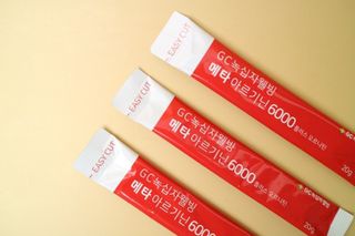 메타아르기닌 GC녹십자웰빙 메타 아르기닌 6000 플러스 오르니틴 — 4점을 준 리뷰어가 2022년 4월 올린 사용 사진