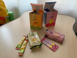 비타앤C 레몬맛, 망고맛 — 4.5점을 준 리뷰어가 2021년 6월 올린 사용 사진