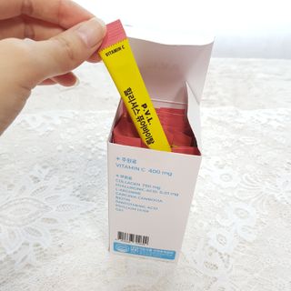 힐리셔스 퓨어바이탈 석류맛 — 5점을 준 리뷰어가 2021년 2월 올린 사용 사진