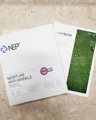 SOONWITH 순위드 NEP+ 스킨케어 3종 세트 — 4점을 준 리뷰어가 2021년 5월 올린 사용 사진