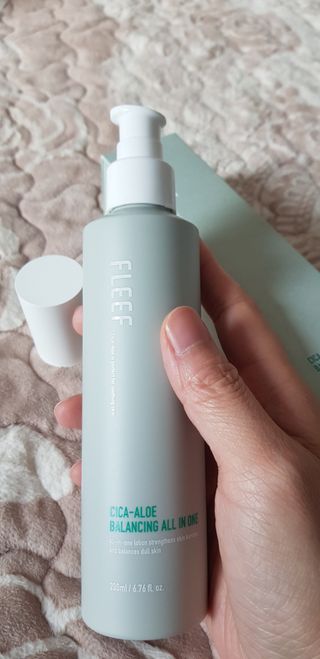 플리프 시카-알로에 밸런싱 올인원 200ml — 5점을 준 리뷰어가 2021년 2월 올린 사용 사진