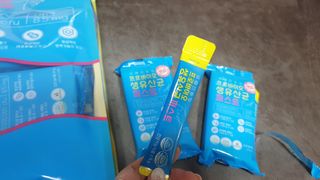헬스업 핼스업 프로바이오 생유산균 퍼스트 — 5점을 준 리뷰어가 2021년 1월 올린 사용 사진
