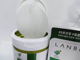 랑벨 랑바이오 블랙 시카 퀵 패드 100매 (3초 쿨링/3분 흡수, 블랙비 프로폴리스/시카 4종 함유, 대용량) — 5점을 준 리뷰어가 2022년 7월 올린 사용 사진