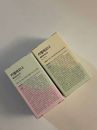 건강누리인터내셔날 카멜레오나 마스크 스틱팩 미네랄부스터 [2종 SET] 샤이닝라이즈(피부톤UP)/톡스릴리프(피부진정) — 4점을 준 리뷰어가 2022년 7월 올린 사용 사진
