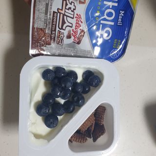 매일바이오 토핑요거트 — 5점을 준 리뷰어가 2021년 6월 올린 사용 사진