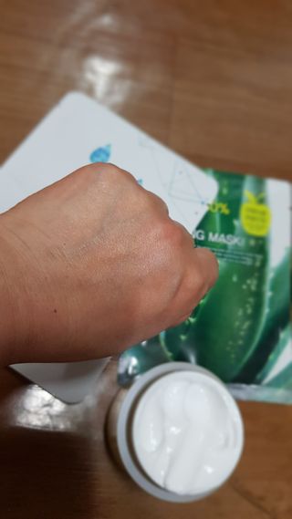 Dr.느루벗 느루벗 링클 솔루션 콘센트레이트 스네일 탄력 달팽이 크림 80g — 5점을 준 리뷰어가 2021년 3월 올린 사용 사진
