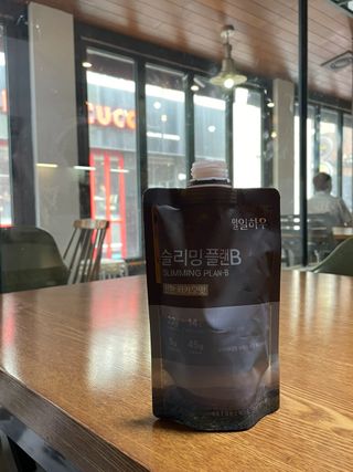 일일하우 슬리밍 플랜B 고소한 귀리맛, 진한 카카오맛 (체중조절식) — 5점을 준 리뷰어가 2023년 8월 올린 사용 사진