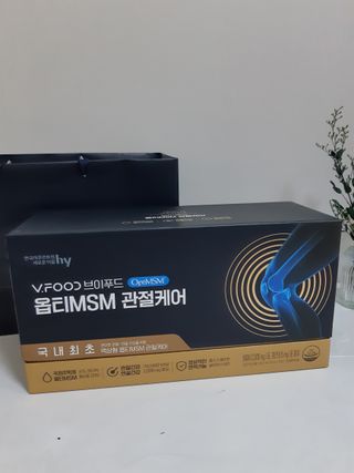 [브이푸드] 옵티MSM 관절케어 (70ml x30포) — 5점을 준 리뷰어가 2022년 6월 올린 사용 사진
