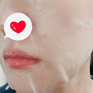 미카엘의 시크릿 노트 Chapter 1. 뷰티 밤 마스크 2box(1box,5매) — 4.5점을 준 리뷰어가 2022년 10월 올린 사용 사진