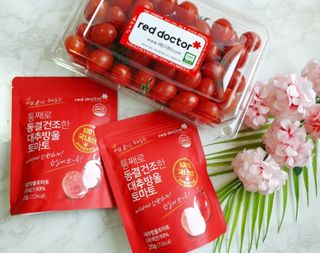 레드닥터 대추방울토마토 + 통째로 동결건조한 대추방울토마토 — 5점을 준 리뷰어가 2022년 12월 올린 사용 사진