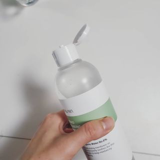나나스킨 하이드로릴렉싱토너 — 5점을 준 리뷰어가 2021년 4월 올린 사용 사진