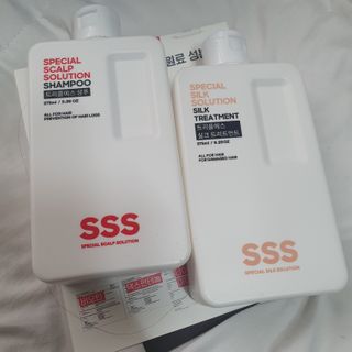 트리플에스 탈모 샴푸 275ml + 실크 트리트먼트 275ml — 5점을 준 리뷰어가 2021년 2월 올린 사용 사진