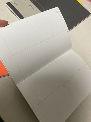 플러스엑스 오브젝트 Object by 3 크리에이티브 세트 - 아이디어노트, 위클리플래너, 스티키메모패드 — 5점을 준 리뷰어가 2022년 1월 올린 사용 사진