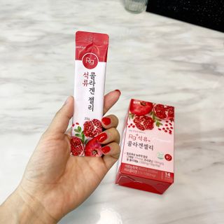 함초록 Rg+ 석류콜라겐젤리 — 4점을 준 리뷰어가 2021년 4월 올린 사용 사진