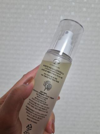 오투에니원 화이트스완 센텔라 루미너스 미스트 세럼 100ml — 5점을 준 리뷰어가 2023년 1월 올린 사용 사진