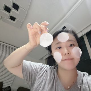 제주인디 카멜리아 리바이탈라이징 생기 패드 — 4점을 준 리뷰어가 2023년 7월 올린 사용 사진