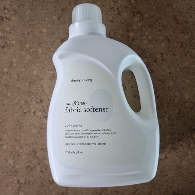 심플리오리빙 심플리오 스킨프렌들리 섬유유연제 2.5L 리뷰 사진