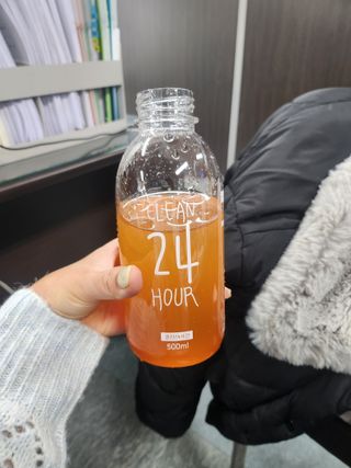 클린24시간 레드박스 1BOX(5포) + 전용보틀(500ml) — 5점을 준 리뷰어가 2024년 3월 올린 사용 사진