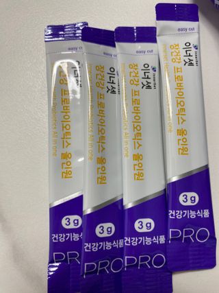 이너셋 장건강 프로바이오틱스 올인원 — 5점을 준 리뷰어가 2023년 1월 올린 사용 사진