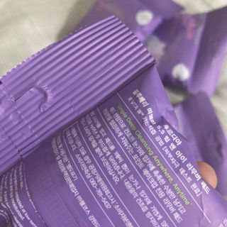 [후르디아] 블루베리 립앤아이 리무버 패드 4개 세트 — 5점을 준 리뷰어가 2021년 7월 올린 사용 사진