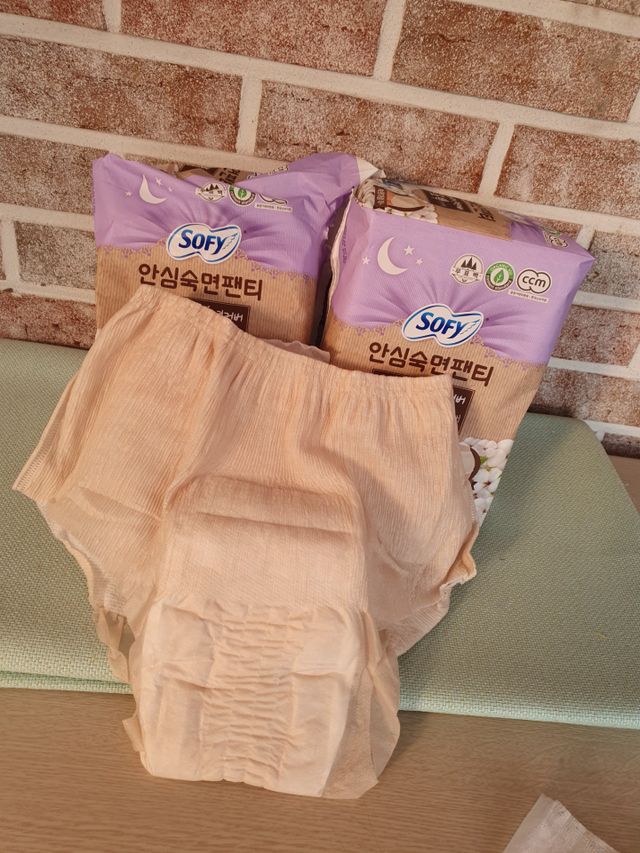 [SOFY] 안심숙면팬티 무표백속커버 리뷰 사진