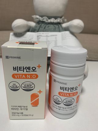프리마인 성큼다가온 봄, 이너뷰티를 챙겨야 피부도 화사하게, 컨디션도 활기차게. 흡수율을 높인 고효율 비타민. — 5점을 준 리뷰어가 2023년 2월 올린 사용 사진