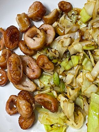 백석푸드시스템 [매진] 맛있는 훈제막창 200g 소스 50g — 5점을 준 리뷰어가 2021년 5월 올린 사용 사진