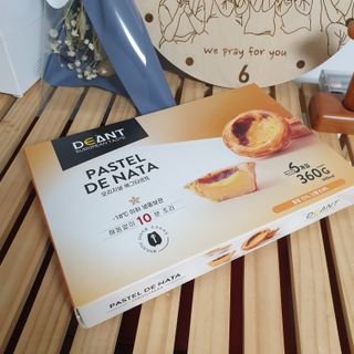 디앙뜨 포르투갈 에그타르트 오리지널 맛+패션후르츠+초콜릿타르트 맛 중 택1 — 5점을 준 리뷰어가 2021년 8월 올린 사용 사진