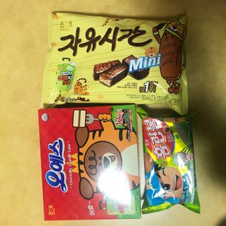 해태제과 2022 호랑이 스낵 5종 세트 — 5점을 준 리뷰어가 2022년 1월 올린 사용 사진
