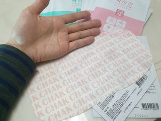 바르다 예민한 그날 따듯한 온기가 필요할 때 CHAK 패치 — 5점을 준 리뷰어가 2021년 12월 올린 사용 사진
