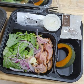 참살이도시락 작심삼일 샐러드도시락 3개 맛보기 새벽배송 또는 택배배송 — 5점을 준 리뷰어가 2021년 9월 올린 사용 사진
