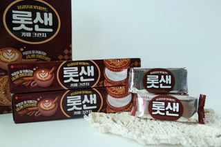 롯데제과 롯샌 카페크런치 — 5점을 준 리뷰어가 2021년 10월 올린 사용 사진