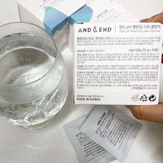 앤앤드 앤드앤엔드 pH 밸런싱 스파클렌저 — 4점을 준 리뷰어가 2021년 2월 올린 사용 사진