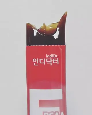 [인디닥터] 타이탄 BCAA 프로틴 젤리스틱 — 4점을 준 리뷰어가 2022년 6월 올린 사용 사진