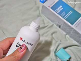 리더스코스메틱 리더스 카밍 바이오틱스 에센스 워터 — 5점을 준 리뷰어가 2022년 1월 올린 사용 사진