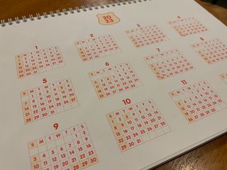 리훈 2023년 곰부 체크리스트 위클리 다이어리 — 3점을 준 리뷰어가 2022년 11월 올린 사용 사진